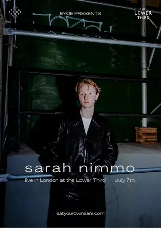 Sarah Nimmo at The Lower Third Sarah Nimmo at The Lower Third