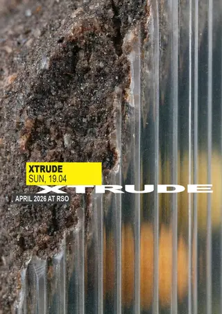 XTRUDE w/ cora b2b HAO, softchaos and Sugar at RSO.BERLIN XTRUDE w/ cora b2b HAO, softchaos and Sugar at RSO.BERLIN