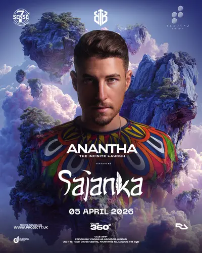 ANANTHA-THE INFINITE LAUNCH - EDM event at Archives in London