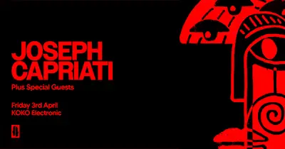 KOKO Electronic: Joseph Capriati - EDM event at KOKO in London