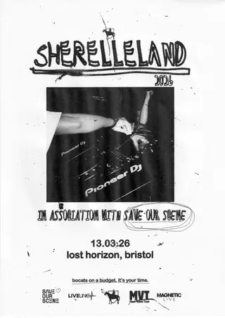 SHERELLELAND x SOS - Bristol at Lost Horizon SHERELLELAND x SOS - Bristol at Lost Horizon
