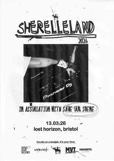 SHERELLELAND x SOS - Bristol - EDM event at Lost Horizon in Brussels