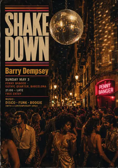 Shakedown - EDM event at Penny Banger in Barcelona