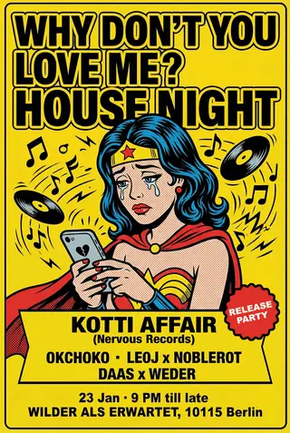 Why Don't You Love Me - Release Party at Wilder als Erwartet