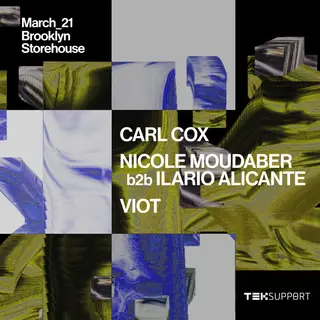 Teksupport: Carl Cox at Brooklyn Storehouse Teksupport: Carl Cox at Brooklyn Storehouse