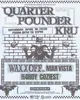 Quarter Pounder Kru with WAXX OFF