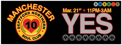 Deptford Northern Soul Club - EDM event at Yes in Manchester