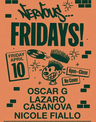 Nervous Fridays! Oscar G, Lazaro Casanova, Nicole Fiallo at 1-800-Lucky Nervous Fridays! Oscar G, Lazaro Casanova, Nicole Fiallo at 1-800-Lucky