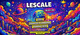 Lescale Nights Paris: Cassy, Francesca Lombardo, Ramona Yacef at La Démesure Lescale Nights Paris: Cassy, Francesca Lombardo, Ramona Yacef at La Démesure