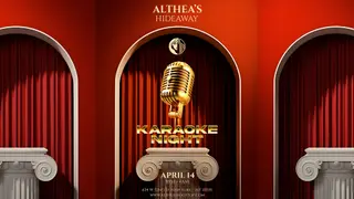 Karaoke night at Althea's Rooftop Karaoke night at Althea's Rooftop