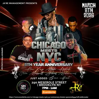 Chicago meets NYC 5th Anni w/Alan King, Jihad Muhammad, Mikki Afflick, Steve Maxwell, Gene Hunt at Now & Then NYC