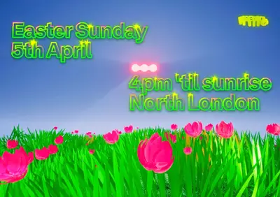 meanwhile... easter sunday [15 hours] - EDM event at Gaffe in London