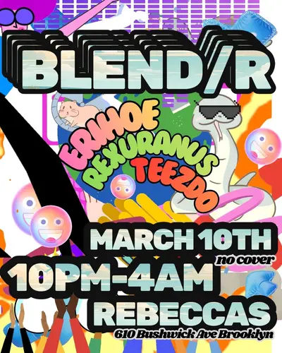 BLEND/R - EDM event at Rebecca's in New York City