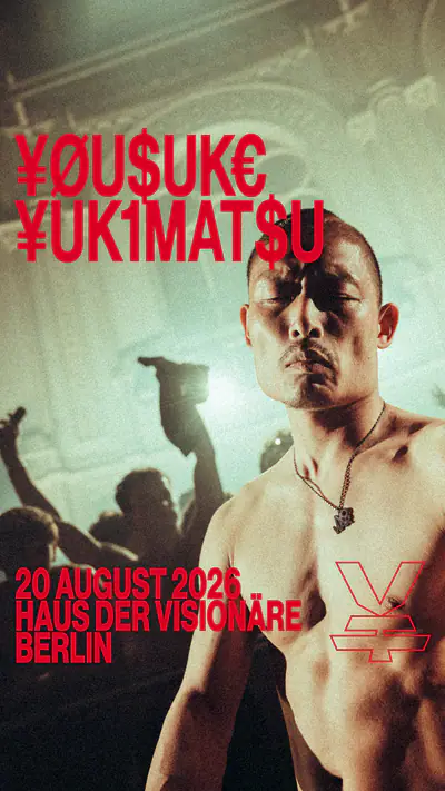 ¥ØU$UK€ ¥UK1MAT$U - EDM event at Haus der Visionäre in Berlin
