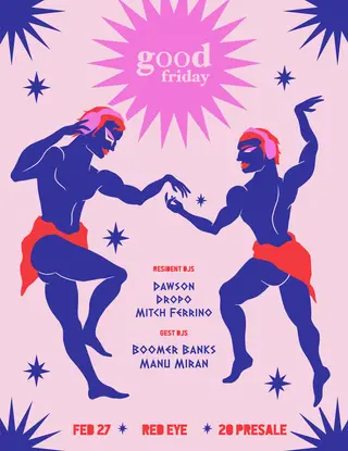 Good Friday with Manu Miran + Boomer Banks at Red Eye NY