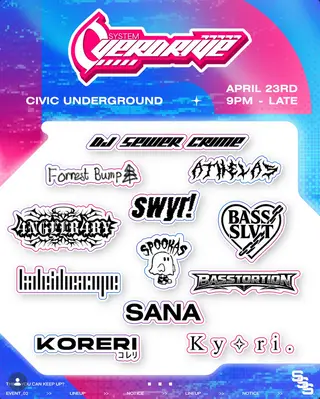System Overdrive at Civic Underground