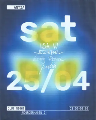 ANTIA CLUB NIGHT at ANTIA