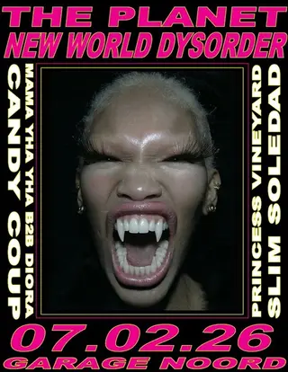 The Planet x DIORA invite: New World Dysorder at Garage Noord