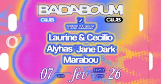 Club — Increase the Groove 10 Years: Laurine & Cecilio, Jane Dark, Marabou, Alyhas at Badaboum