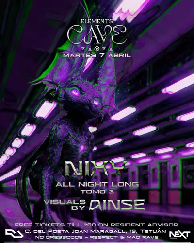 Martes Locos by Elements Cave - Tomo 3 - EDM event at Next Clubbing in Madrid