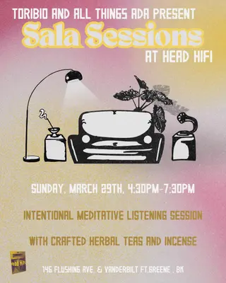 Sala Session by TORIBIO & AllthingsAda at Head Hifi Sala Session by TORIBIO & AllthingsAda at Head Hifi