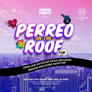 Perreo on the Roof - Latin & Reggaeton Rooftop Dance Party NYC at High Bar New York