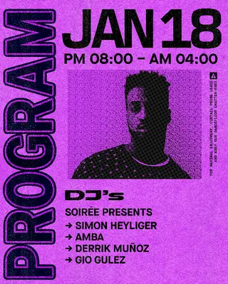 Soirée 7-Year Anniversary at Outer Heaven