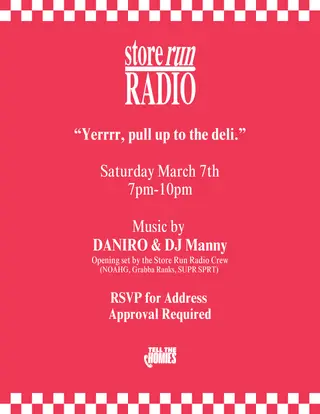 Store Run Radio - EPISODE 32+33 at TBA - Store Run Radio Store Run Radio - EPISODE 32+33 at TBA - Store Run Radio