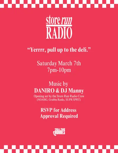 Store Run Radio - EPISODE 32+33 Store Run Radio - EPISODE 32+33 - EDM event at TBA - Store Run Radio in New York