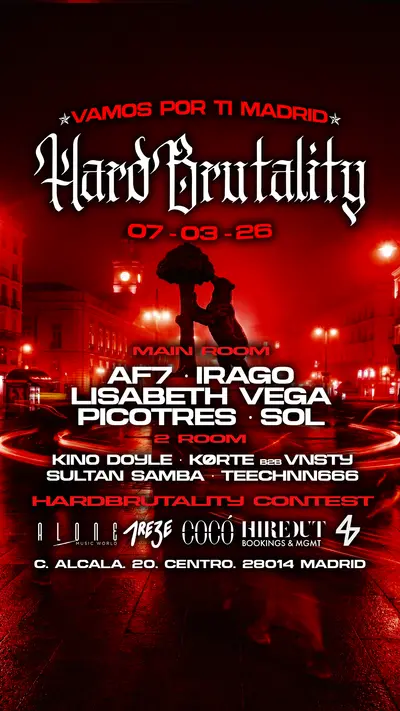 Hardbrutality - EDM event at Sala Cocó in Miami