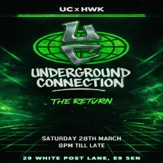 Underground Connection X HWK - The Return at HWK Underground Connection X HWK - The Return at HWK