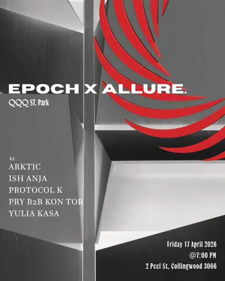 Epoch x allure at QQQ ST. Park