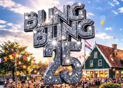 BLINGBLING 25 BLINGBLING 25 - EDM event at Het Tolhuys a/d Zaan in Zaandam