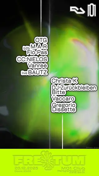 FREITUM: Auftakt I Last dance before Christmas 𖤓 at M01 FREITUM: Auftakt I Last dance before Christmas 𖤓 at M01
