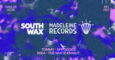 MADELEINE RECORDS: TOMMY, APPOGOES, NIKA & MORE - EDM event at Panic Room in Paris