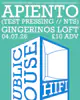 Public House Hifi presents Apiento (Test Pressing)