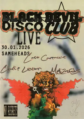 Black Devil Disco Club LIVE at Sameheads