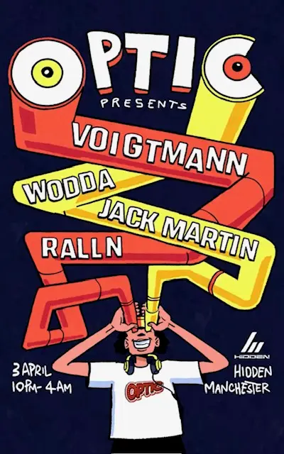 OPTIC presents - Voigtmann and Wodda - EDM event at Hidden in Manchester