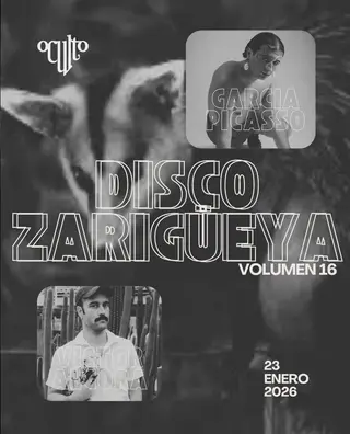 Disco Zarigüeya con Victor Algora y Garcia Picasso at Oculto Bar