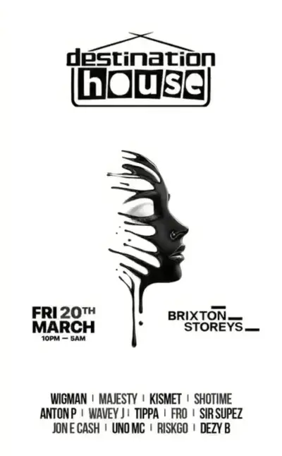 Destination House - EDM event at Brixton Storeys in London
