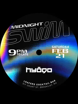 Midnight Swim at Loafers Cocktail Bar