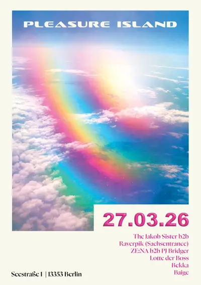 Pleasure Island - EDM event at TBA in Berlin
