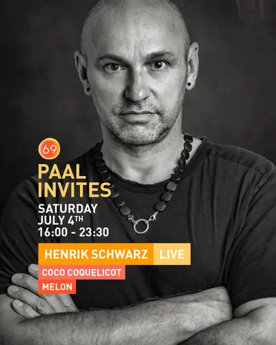 Paal69 invites Henrik Schwarz Live - EDM event at Paal69 in Amsterdam