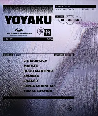 Yoyaku OFF BCN Beach Party at Hola Club Sitges (Cala Vallcarca)