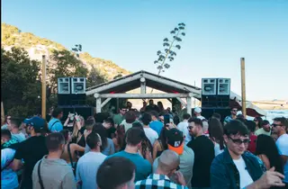 OPEN AIR BEACH PARTY at Hola Club Sitges (Cala Vallcarca)