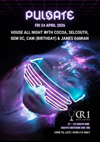 ๐๐พ๐ต๐ผ๐ช๐ฝ๐ฎ at CR1 Bar & Lounge ๐๐พ๐ต๐ผ๐ช๐ฝ๐ฎ at CR1 Bar & Lounge