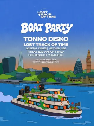 Lost Track of Time Boat Party at The Dutch Master
