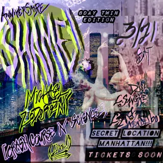 SHAME! Daughters of Spring Anniversaire at TBA - SECRET LOCATION MANHATTAN