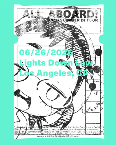 Lights Down Low feat Yaeji - EDM event at TBA - Downtown LA in Los Angeles