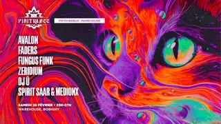 Pisitrance Warehouse: AVALON, Faders, Fungusfunk & More at TBA - Secret warehouse Pisitrance Warehouse: AVALON, Faders, Fungusfunk & More at TBA - Secret warehouse